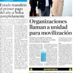 NOTA INTERIOR LA HORA CASO SOLCA 15 MARZO 2016