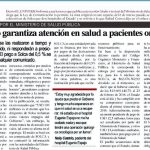 Nota interior El Universo caso SOLCA 14 marzo 2016