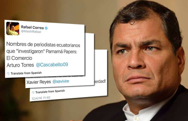 Gobierno debe cesar campaña intimidatoria contra periodistas de “Panama Papers”