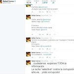 CAPTURA PANTALLA TWITTER CORREA PANAMA PAPERS