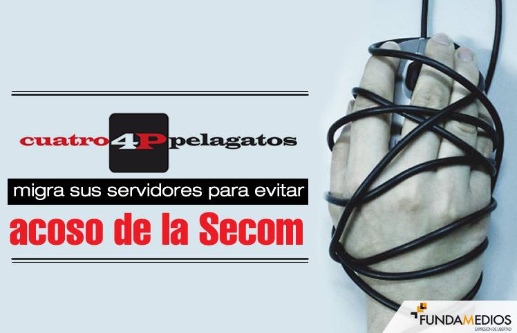 Portal periodístico migra sus servidores para evitar el acoso de la Secom