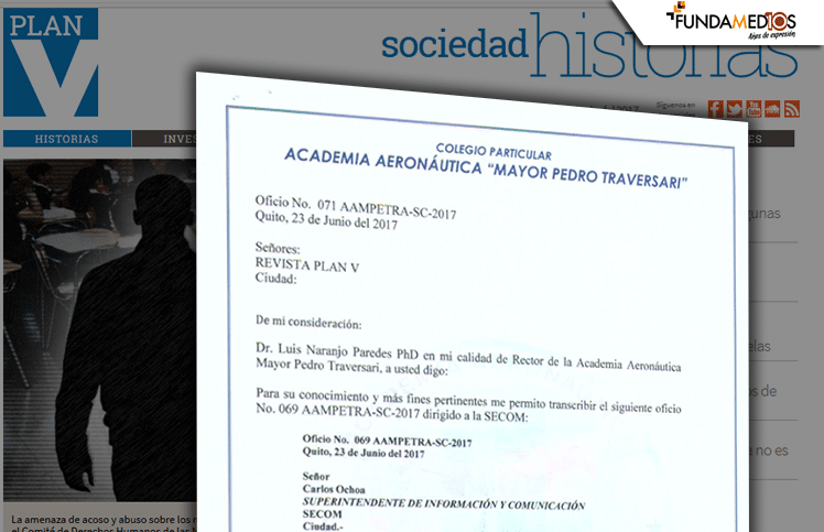 Rector de colegio trata de intimidar a medio digital con exigencias que están fuera de la ley