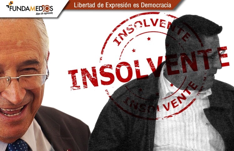 Nueva sentencia declara insolvente a periodista procesado seis veces por Alcalde
