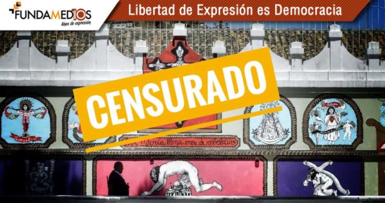 Municipio censura mural de exposición artística tras queja de la Iglesia