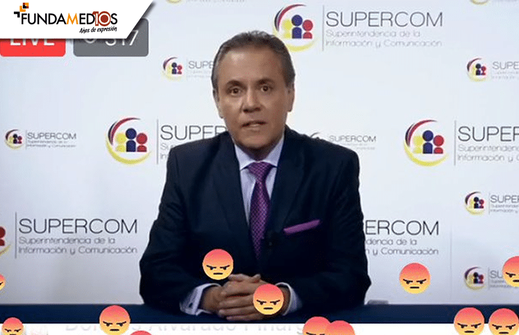 Superintendente impone réplica y defiende restricciones a los contenidos en los medios