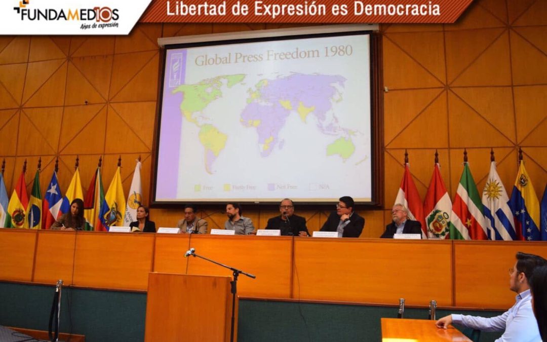 Representantes de organizaciones de cinco países andinos debatieron sobre la libertad de expresión en la Región