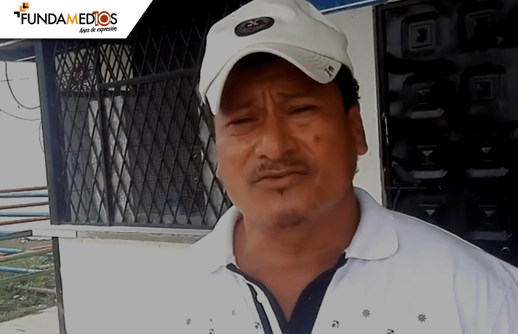 Periodista es agredido y censurado en vivo por la hermana de exalcalde fallecido