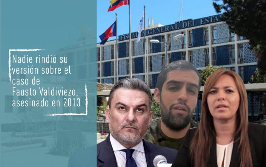 Actualización: Nadie rindió su versión sobre el caso de Fausto Valdiviezo, asesinado en 2013