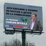 Carlos Sevilla candidato para la alcaldia con el movimiento politico Libertad es Pueblo