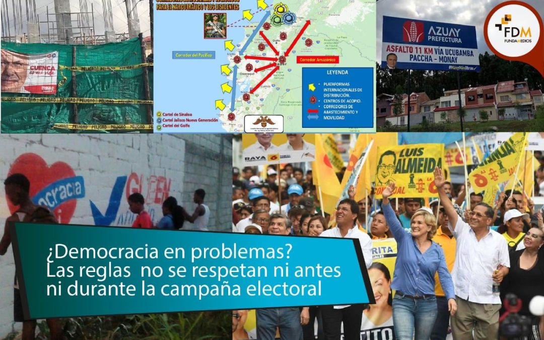 ¿Democracia en problemas? Las reglas no se respetan ni antes ni durante la campaña electoral