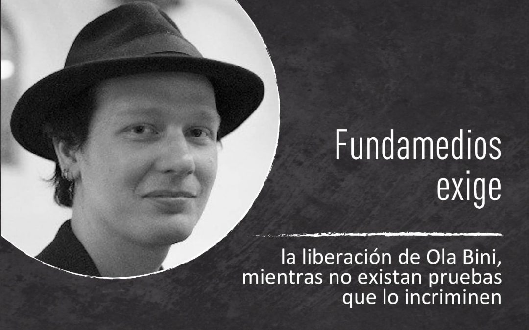 Fundamedios exige la liberación de Ola Bini, mientras no existan pruebas que lo incriminen