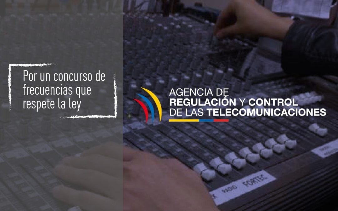 Por un concurso de frecuencias que respete la ley