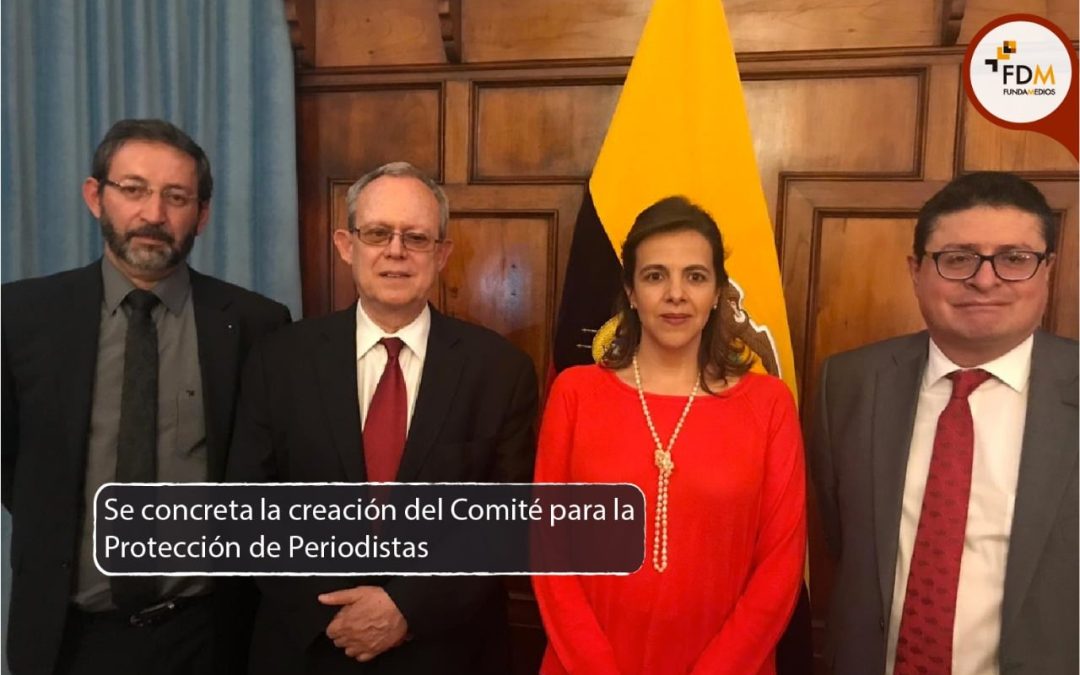 Se concreta la creación del Comité de Protección de Periodistas en Ecuador