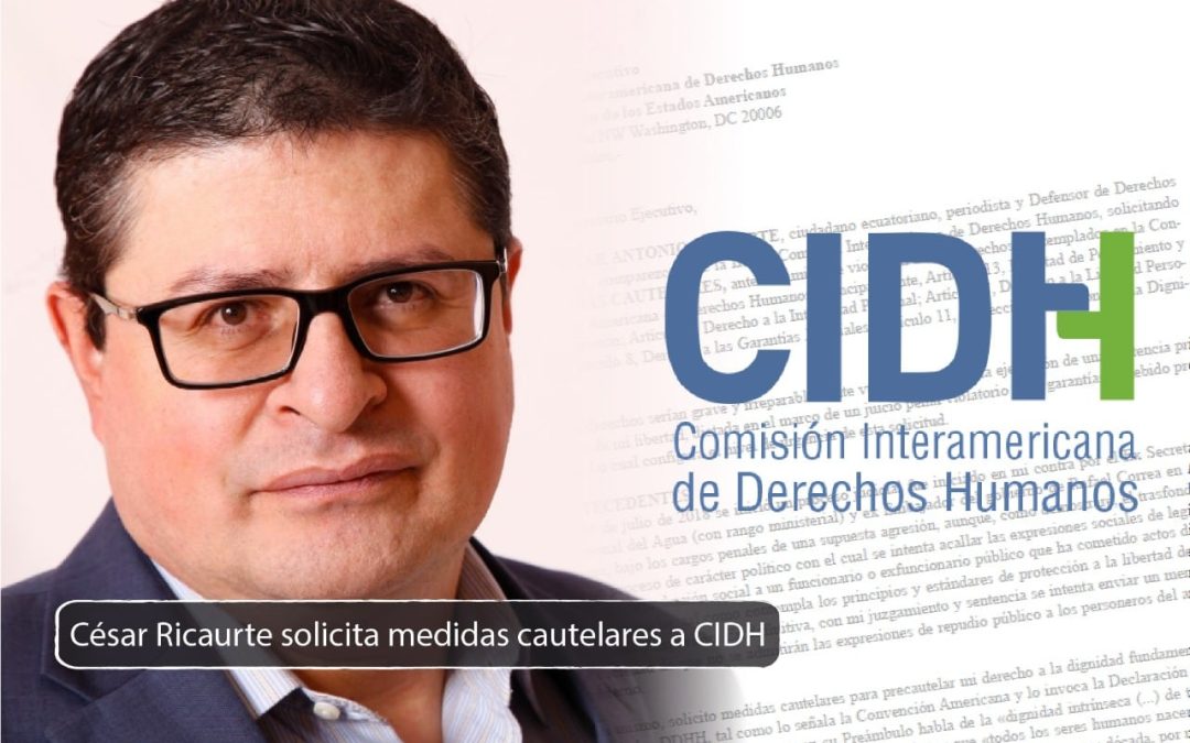CIDH analiza medidas cautelares para  Director de Fundamedios