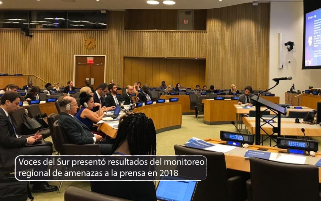 Más de la mitad de actores estatales son responsables de las agresiones a la prensa latinoamericana en 2018