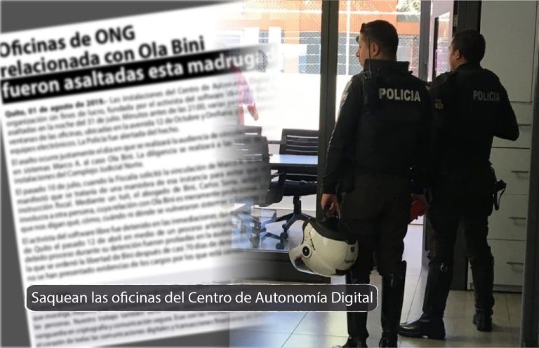 Roban equipos electrónicos de fundación dirigida por Ola Bini