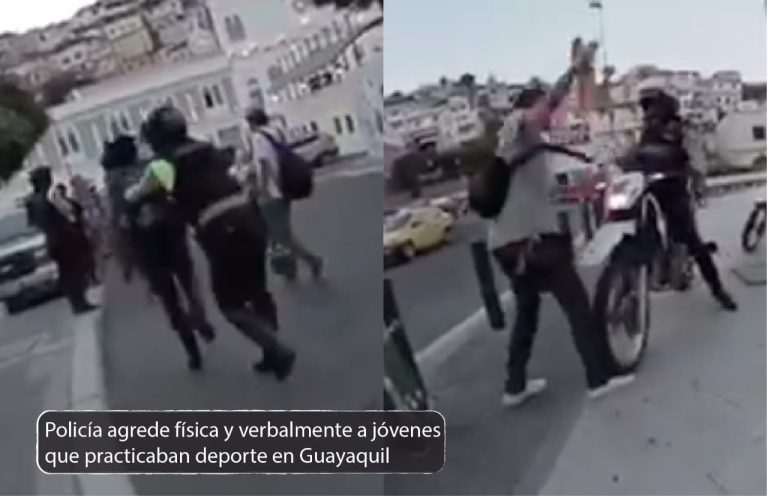 Policía detiene y agrede a  jóvenes durante filmación