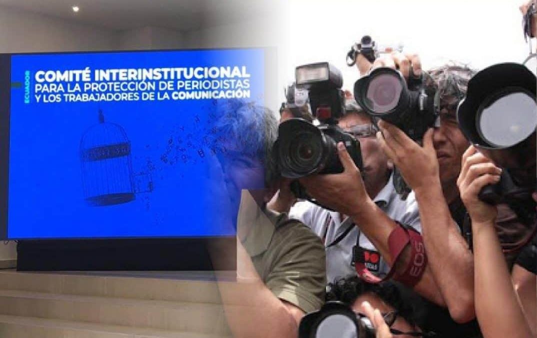 Demandamos respuesta del Comité Interinstitucional para la Protección de Periodistas frente a emergencia en Ecuador