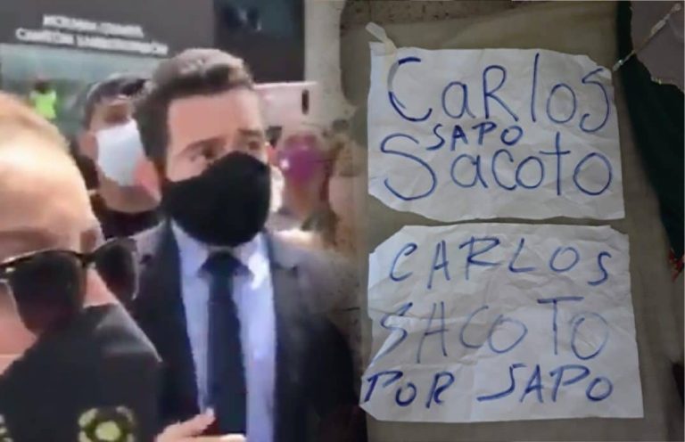 Equipo de Teleamazonas fue increpado y amenazado por funcionarios de la Prefectura del Guayas