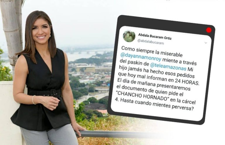 Periodista es atacada nuevamente por Expresidente Abdalá Bucaram
