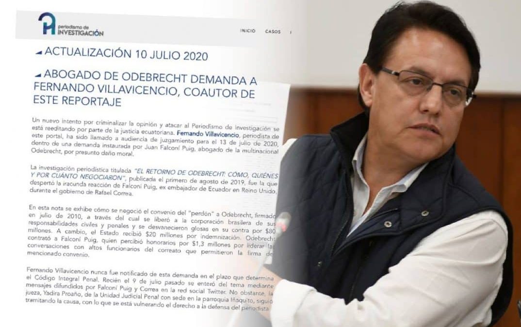 Periodista de investigación fue demandado por reportaje publicado en 2019 pero no fue notificado 