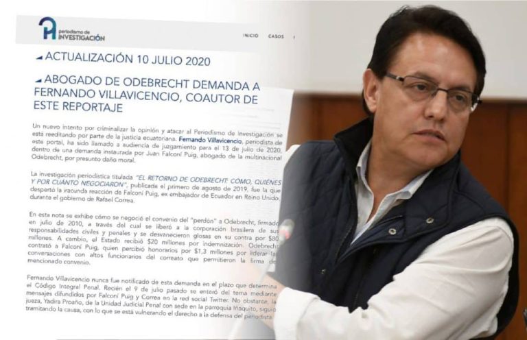 Periodista de investigación fue demandado por reportaje publicado en 2019 pero no fue notificado 
