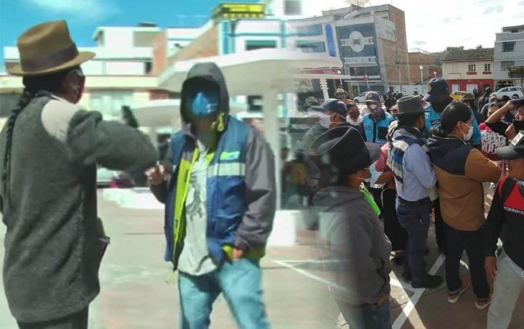 Periodistas fueron intimidados en un evento público de Otavalo