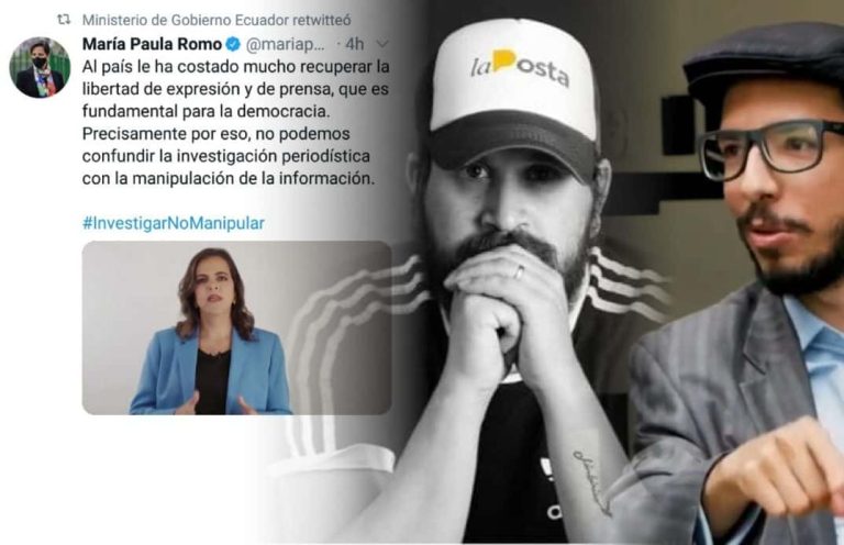 Ministra de Gobierno dedicó un video de 8 minutos para cuestionar a periodistas