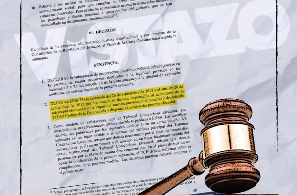 ESPECIAL 2-S    /      Una sentencia histórica para la Libertad de Expresión