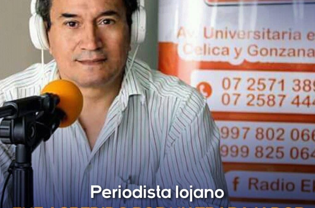 Periodista lojano fue agredido por un trabajador de la Federación Deportiva