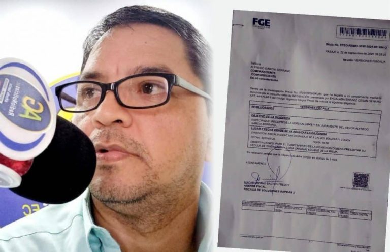Alcalde de Pasaje denunció a periodista por supuesta instigación