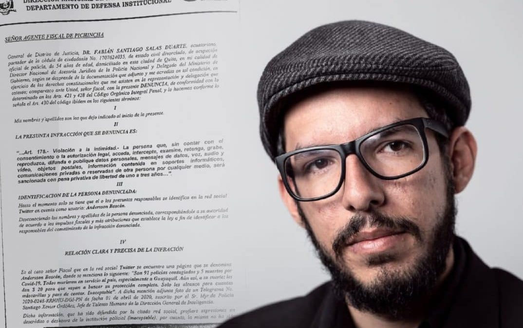 Oficial de la Policía Nacional demandó a periodista de La Posta