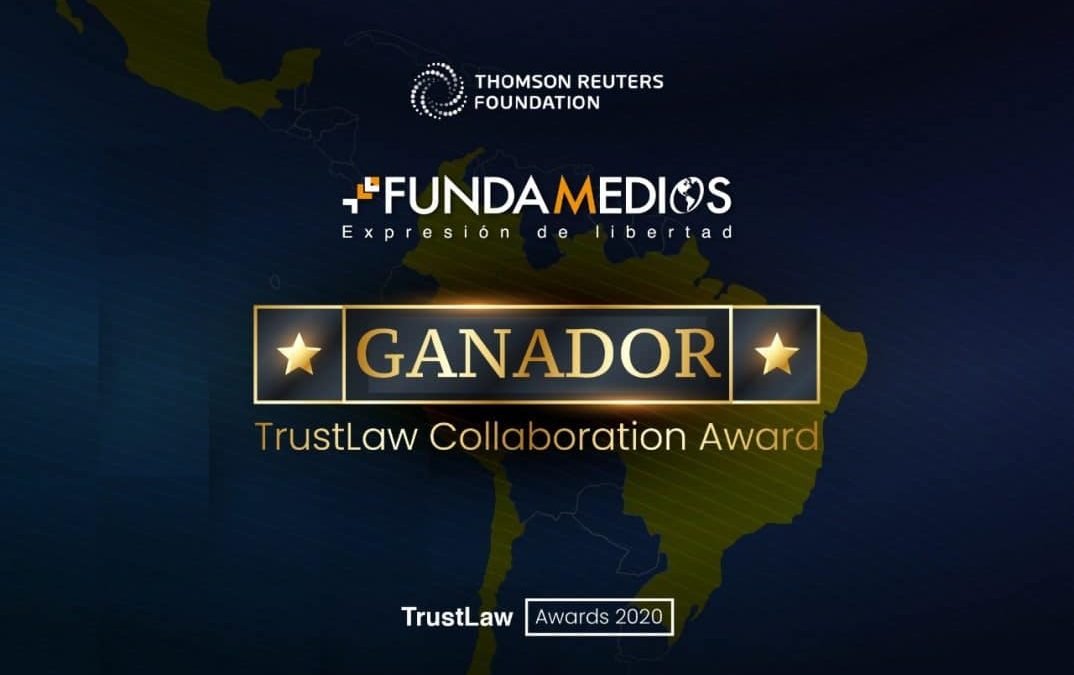 FUNDAMEDIOS RECIBE EL PREMIO TRUSTLAW AWARD AL MEJOR TRABAJO COLABORATIVO
