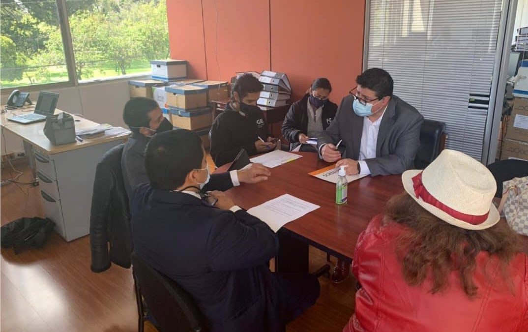 LA VEEDURÍA CIUDADANA SE REÚNE CON LA FISCALÍA GENERAL DEL ESTADO