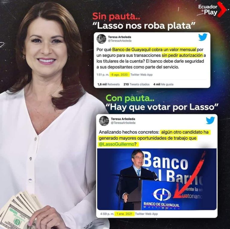 Presentadora de televisión es víctima de una campaña de desprestigio