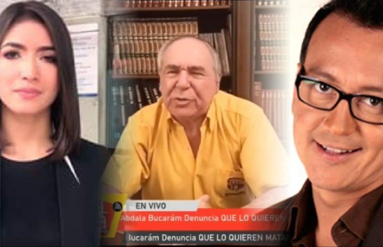 Expresidente Abdalá Bucaram lanza amenazas de muerte contra dos comunicadores
