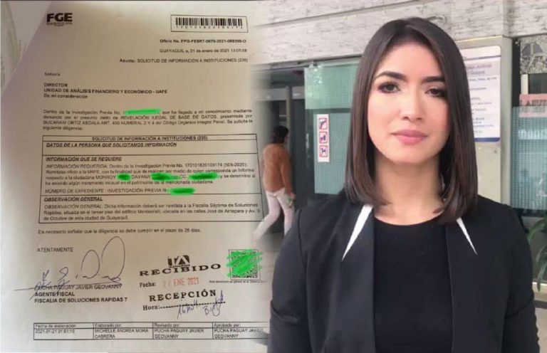 Fundamedios rechaza denuncia de Abdalá Bucaram contra periodista Dayanna Monroy y acciones apresuradas y desmedidas de Fiscal