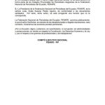 COMUNICADO FENAPE