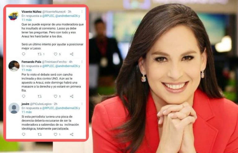 La periodista Andrea Bernal es atacada en redes sociales con un discurso estigmatizante