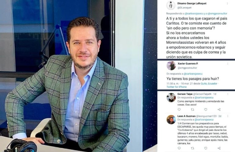 Partidarios de un candidato amenazan a periodista con perseguirlo si llegan al poder