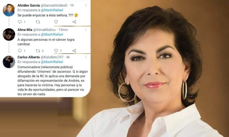 Periodista es atacada en Twitter luego de trino de Rafael Correa