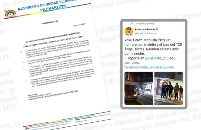 Pachakutik emitió un comunicado que deslegitima el trabajo de La Posta