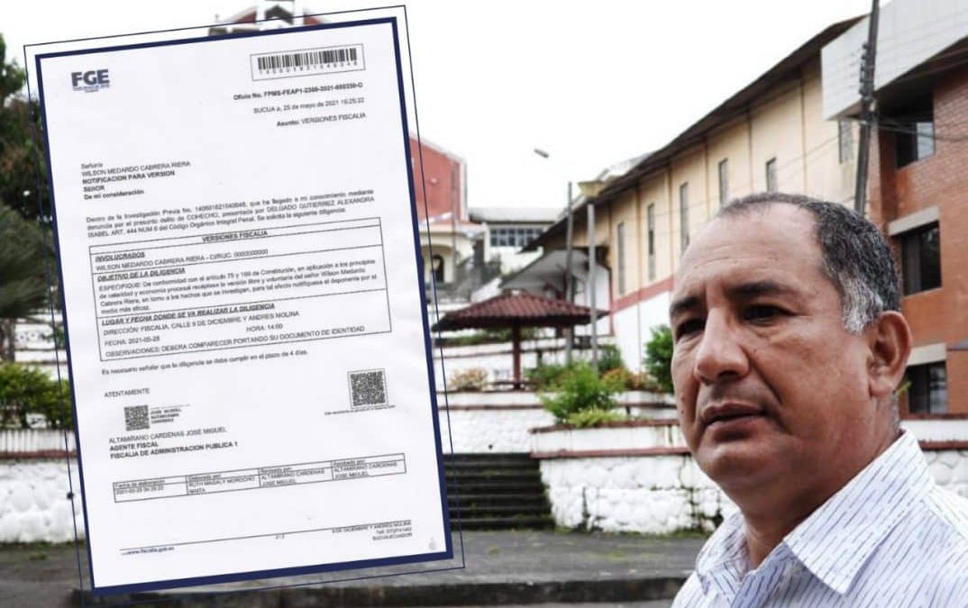 Fiscalía solicitó versión de periodista en investigación de cohecho 