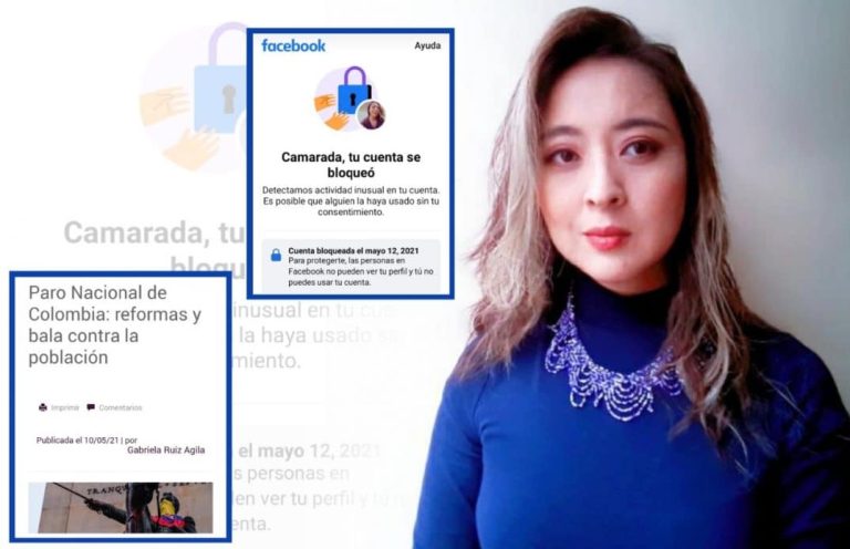 Facebook bloquea un reportaje sobre Colombia de una periodista ecuatoriana 