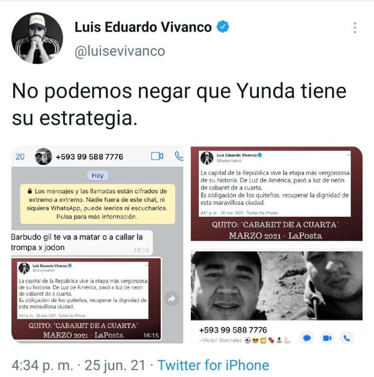 Cofundador de La Posta sufrió un intento de agresión y luego fue amenazado de muerte