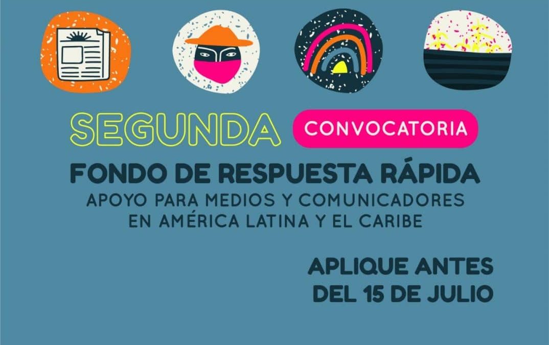 Se abre la segunda convocatoria para medios y comunicadores de América Latina y el Caribe