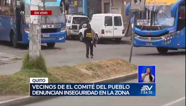 Periodista de Ecuavisa fue amenazada durante cobertura en vivo 