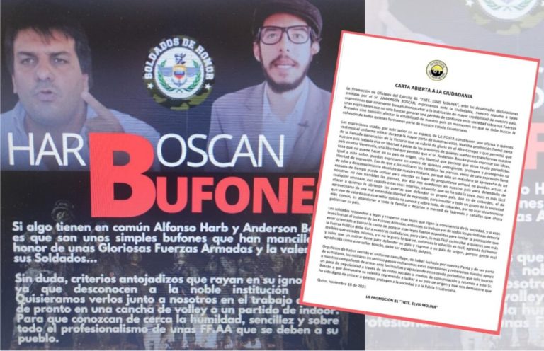 Militares retirados piden la expulsión del periodista Andersson Boscán