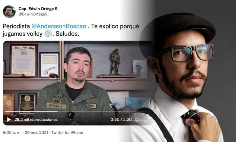 Actualización: Capitán retirado cuestiona calidad periodística del director de La Posta