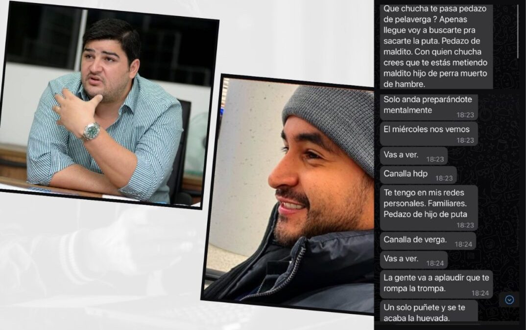 Dirigente del Barcelona lanzó amenazas contra comunicador por cuestionar viaje a Argentina 